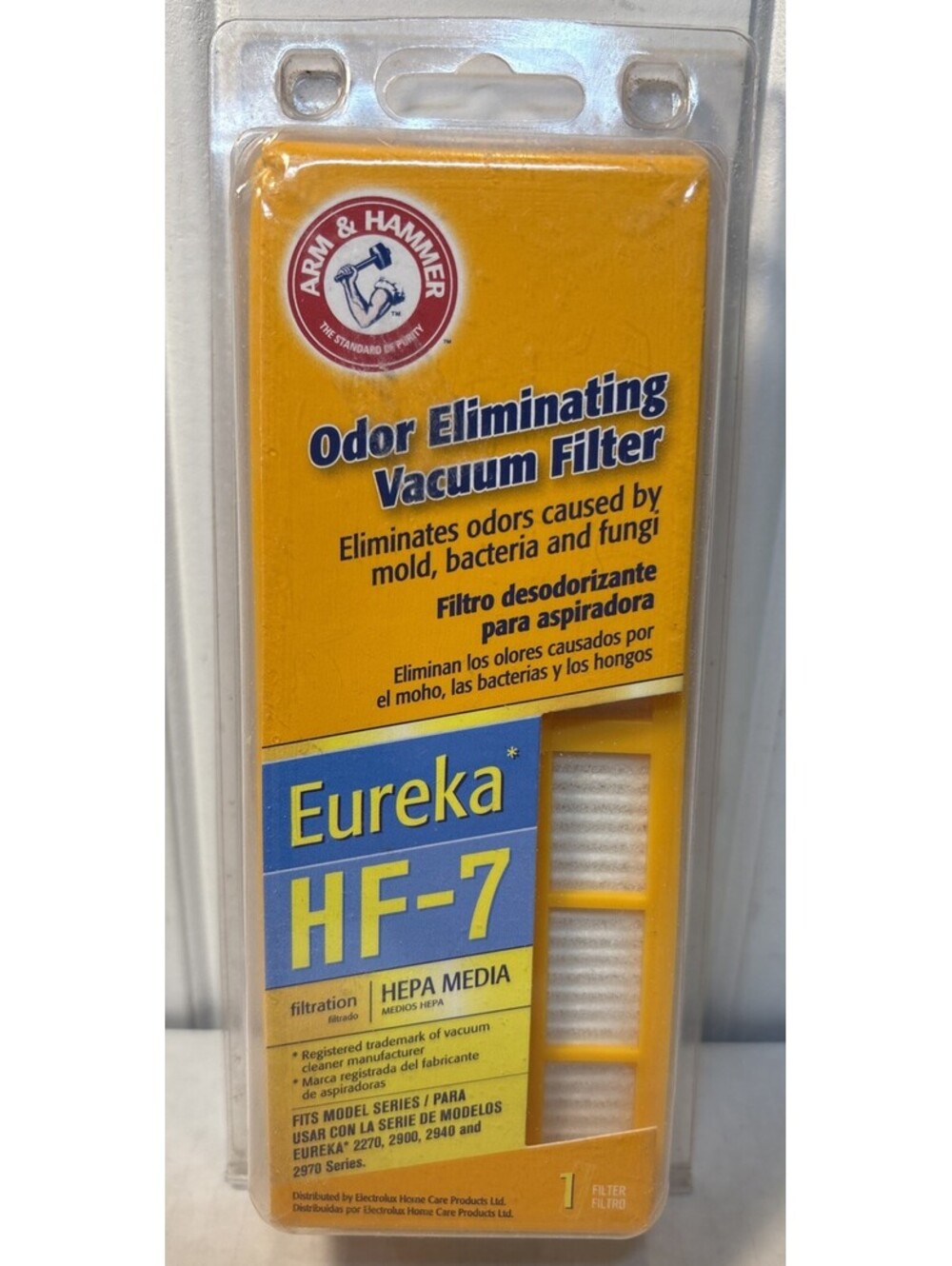 Brand New Arm & Hammer Eureka HF-7 Hepa Odor Eliminating Vacuum Filter HEPA